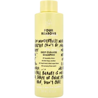 Four Reasons Deep Cleanse Shampoo