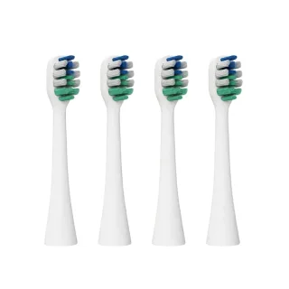 Orta DuPont™ Borsthuvuden Vit - Skonsam & Effektiv Rengöring 4-pack