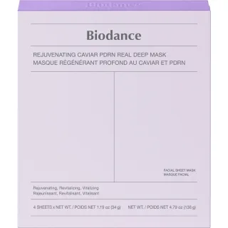 Biodance Rejuvenating Caviar PDRN Real Deep Mask 4-pack