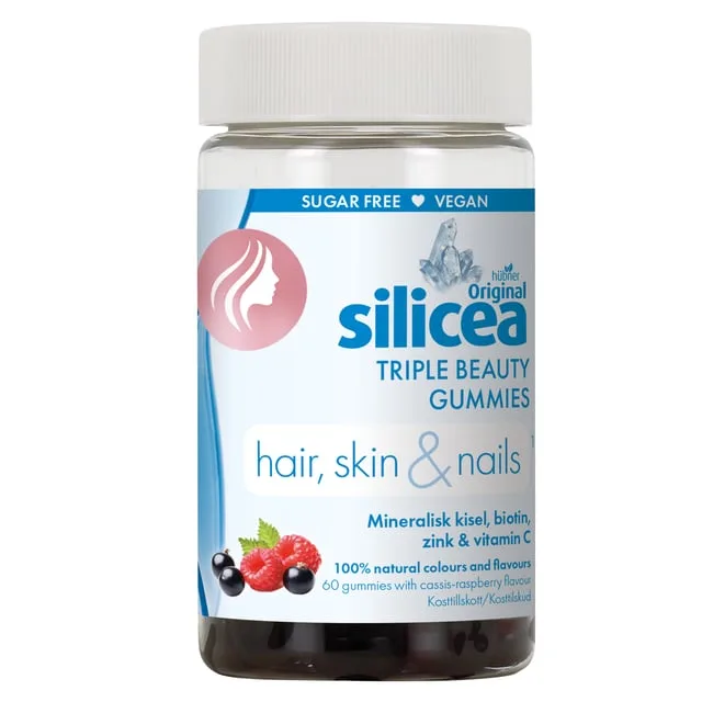 Silicea Triple Beauty Gummies Hair, Skin and Nails