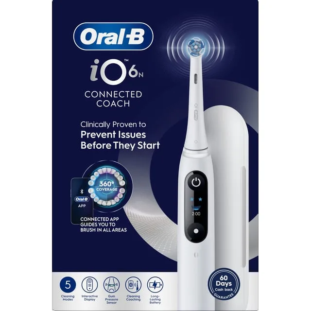 Oral B Oral-B iO6 Eltandborste Vit