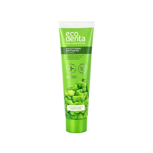 Ecodenta Exceptional Whitening Toothpaste With Bergamote Oil