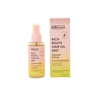 Delhicious Rich Roots 5-in-1 Hair Oil Mist Leave In Conditioner