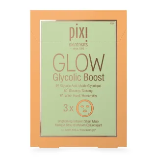 PIXI Glow Tonic Family Glow Glycolic Boost Sheet Masks