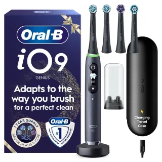 Oral B Oral-B iO9 Eltandborste, Giftset, Svart