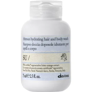 Davines SU aftersun hydrating hair and body wash MINI