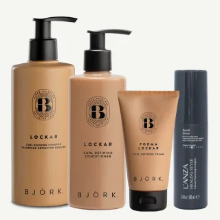 Björk Lockar Trio + Healing Style Beach Spray