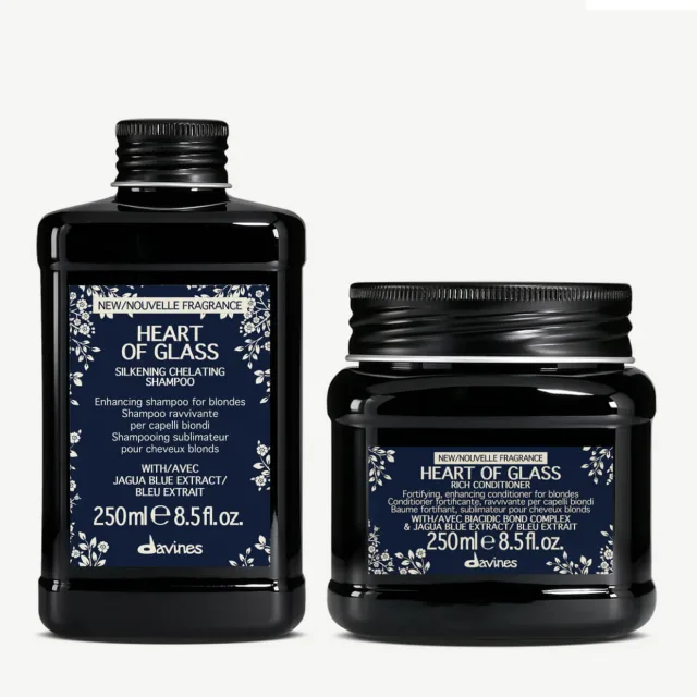 Davines Heart of Glass Shampoo + Conditioner Duo