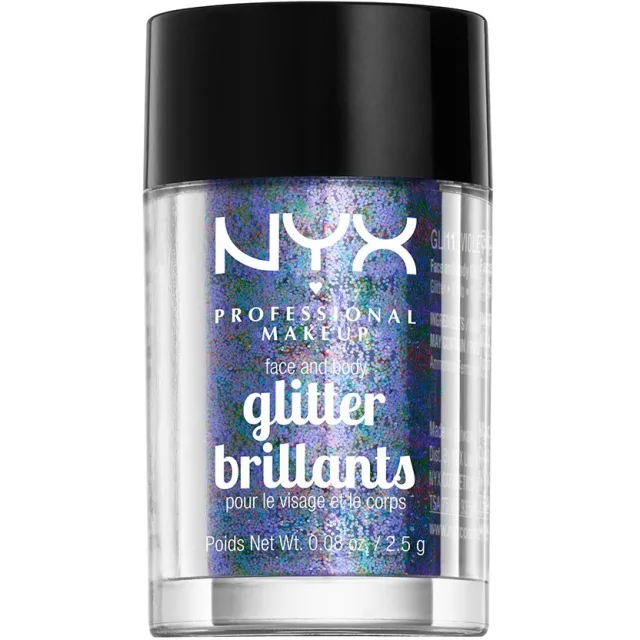 NYX Professional Makeup Face & Body Glitter Violet