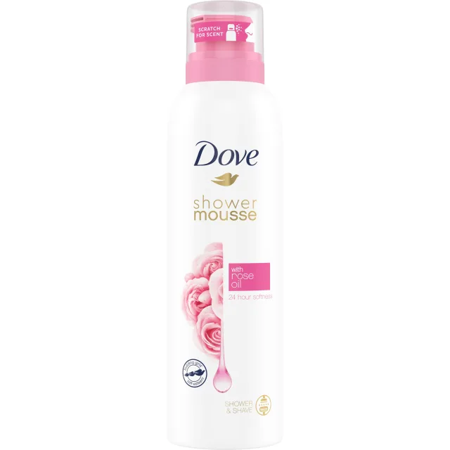 Dove Shower Mousse Rose Oil