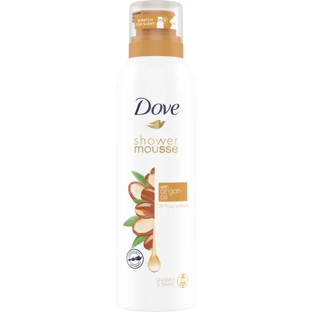 Dove Shower Mousse Argan Oil