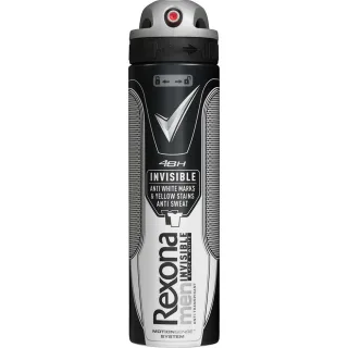 Rexona Men Invisible Spray Black + White