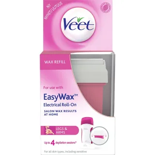 Veet Easy Wax Electrical Roll-on Refill för ben och armar