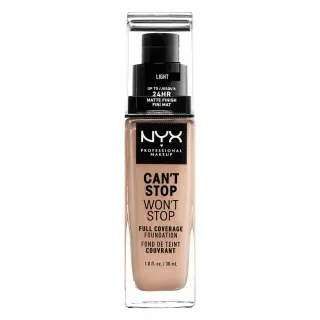 NYX Professional Makeup Can't Stop Won't Stop Foundation Light