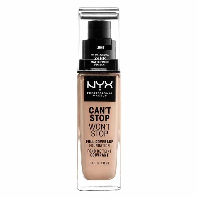 NYX Professional Makeup Can't Stop Won't Stop Foundation Light