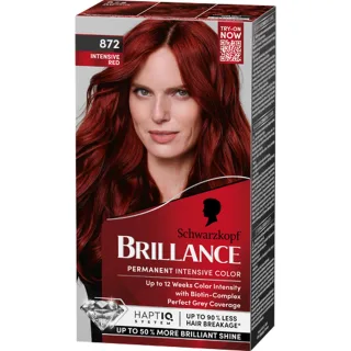Schwarzkopf Brillance Hårfärg 872 Intense Red