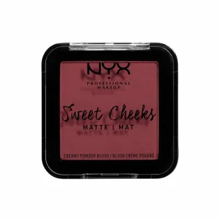 NYX Professional Makeup Sweet Cheeks Creamy Powder Blush Matte Bang Bang