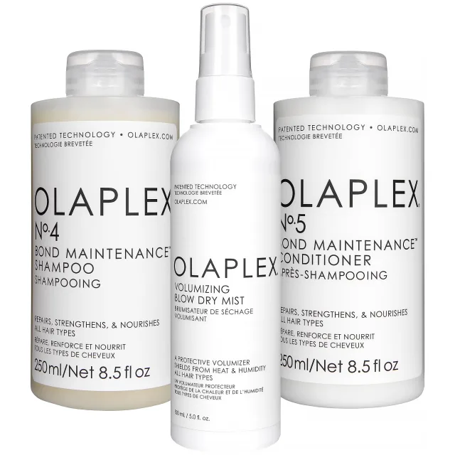 Olaplex Bundle No.4 Shampoo & No.5 Conditioner & Blow Dry Mist