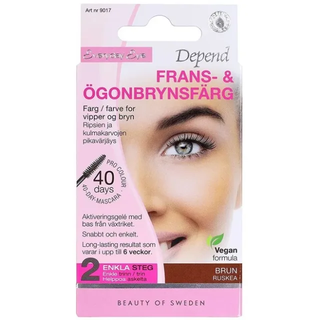 Depend Everyday Eye Lash & Brow Tint Brown