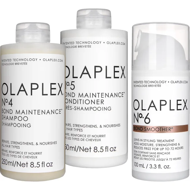 Olaplex Bundle No.4 Shampoo & No.5 Conditioner & No.6 Leave-in Treatment