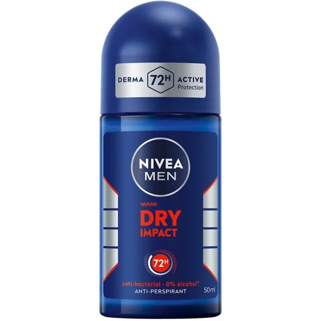Nivea MEN Dry Impact Roll-On Deodorant