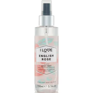 I Love... English Rose Scented Body Mist
