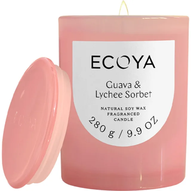 Ecoya Metro Candle Guava & Lychee & Sorbet