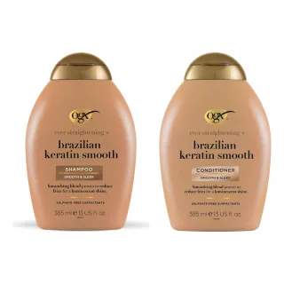 Ogx Brazilian Keratin Smooth Hair Duo Shampoo & Conditioner