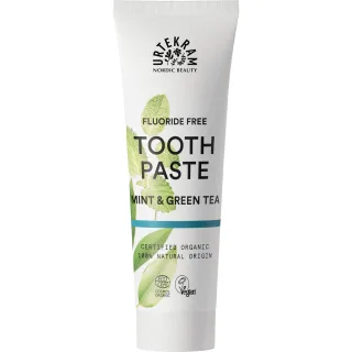Urtekram Toothpaste Mint & Green Tea Fluoride Free