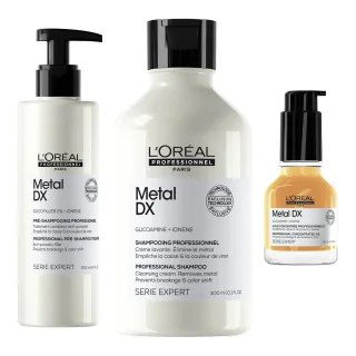 L'Oréal Professionnel Metal DX Trio Pre-Shampoo Shampoo Oil