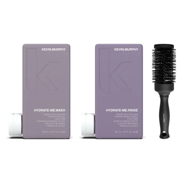 Kevin Murphy Hydration & Styling Essentials Set Shampoo & Conditioner & Blowout Brush