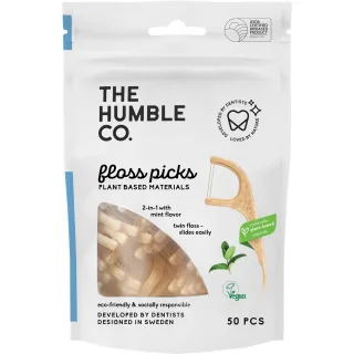 The Humble Co. Twin-Floss Picks Mint