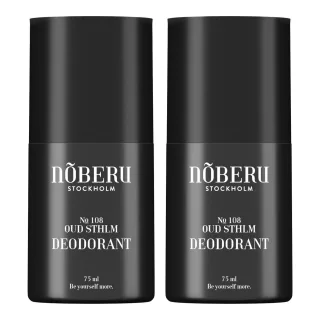 Nõberu Stockholm OUD Deodorant Duo