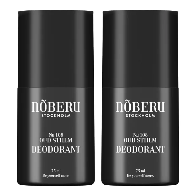 Nõberu Stockholm OUD Deodorant Duo