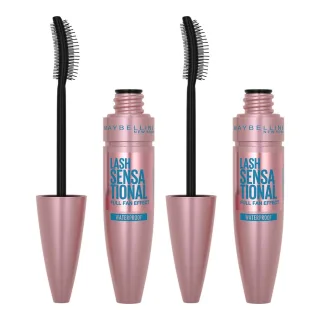 Maybelline Lash Sensational Waterproof Mascara 2-pk Duo Black