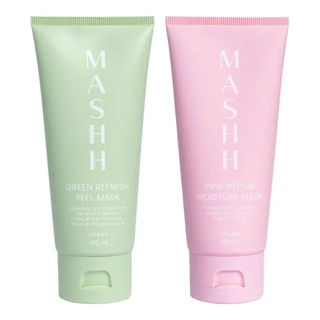 Mashh Mask Set Green Refresh + Pink Repair