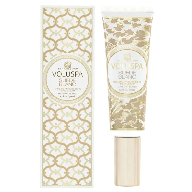 Voluspa Hand Cream Suede Blanc