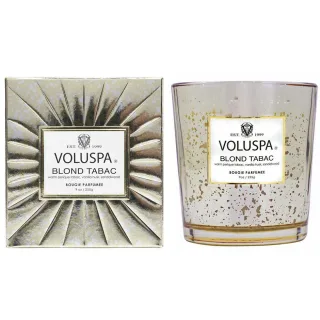 Voluspa Boxed Candle Blonde Tabac