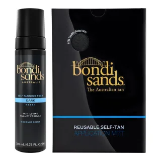 Bondi Sands Self Tanning Foam + Mitt Dark + Application Mitt