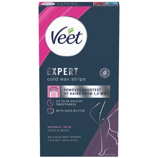 Veet Wax Strips Easy Grip For Normal Skin