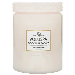Voluspa Large Jar Candle Coconut Papaya
