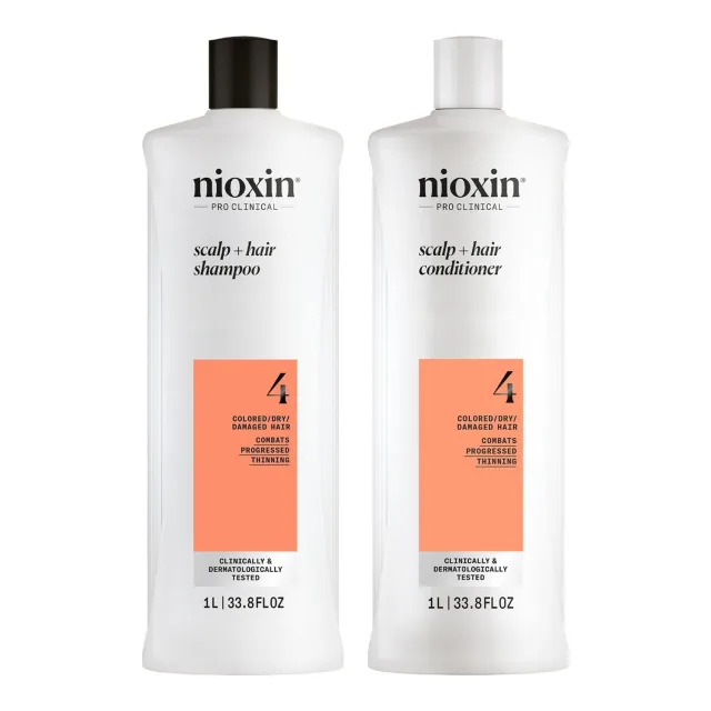 Nioxin System 4 Hair Care Set Shampoo & Conditioner