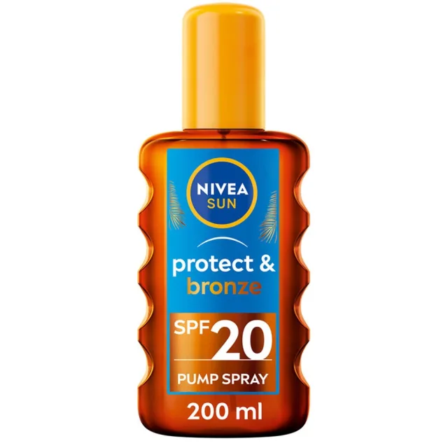 Nivea Sun Protect & Bronze Oil SPF20