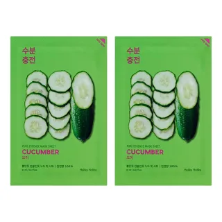 Holika Holika Pure Essence Sheet Mask Duo Cucumber