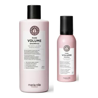 maria nila Pure Volume Set Shampoo Mousse