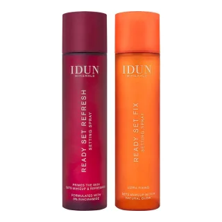 IDUN Minerals Setting Spray Set Ready Set Fix & Ready Set Refresh