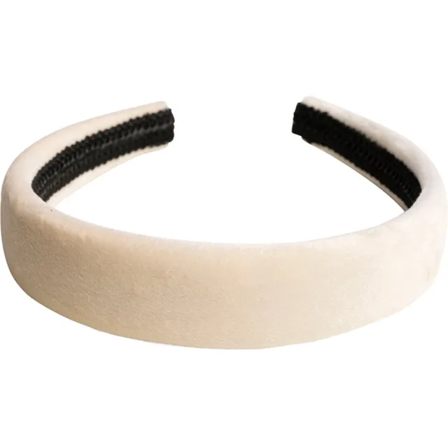 Dark Velvet Headband Broad Vanilla