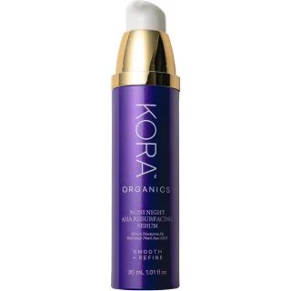 KORA Organics Noni Night AHA resurfacing Serum