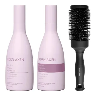 Björn Axén Color Protection & Styling Set Shampoo Conditioner & Blowout Brush
