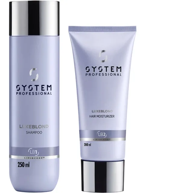 System Professional LuxeBlond Set Shampoo & Conditioner